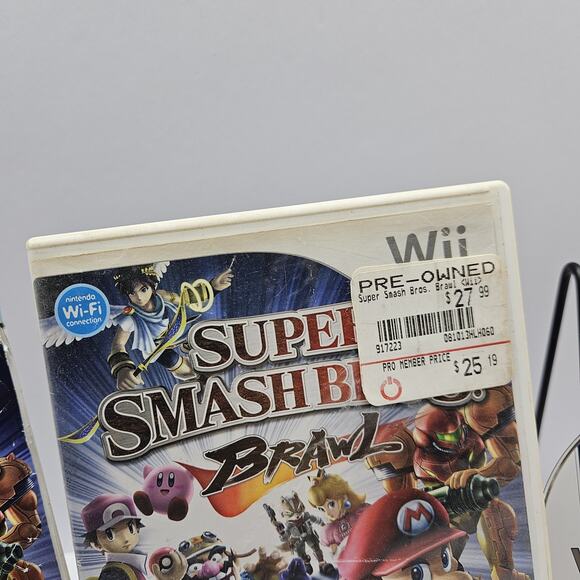 Super Smash Bros Brawl Nintendo Wii - CIB Tested - Picture 3 of 6